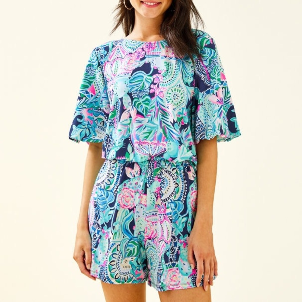 NWT Lilly Pulitzer Britton Romper Large